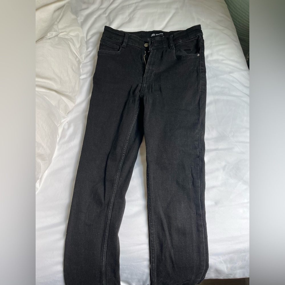 Zara black skinny jeans